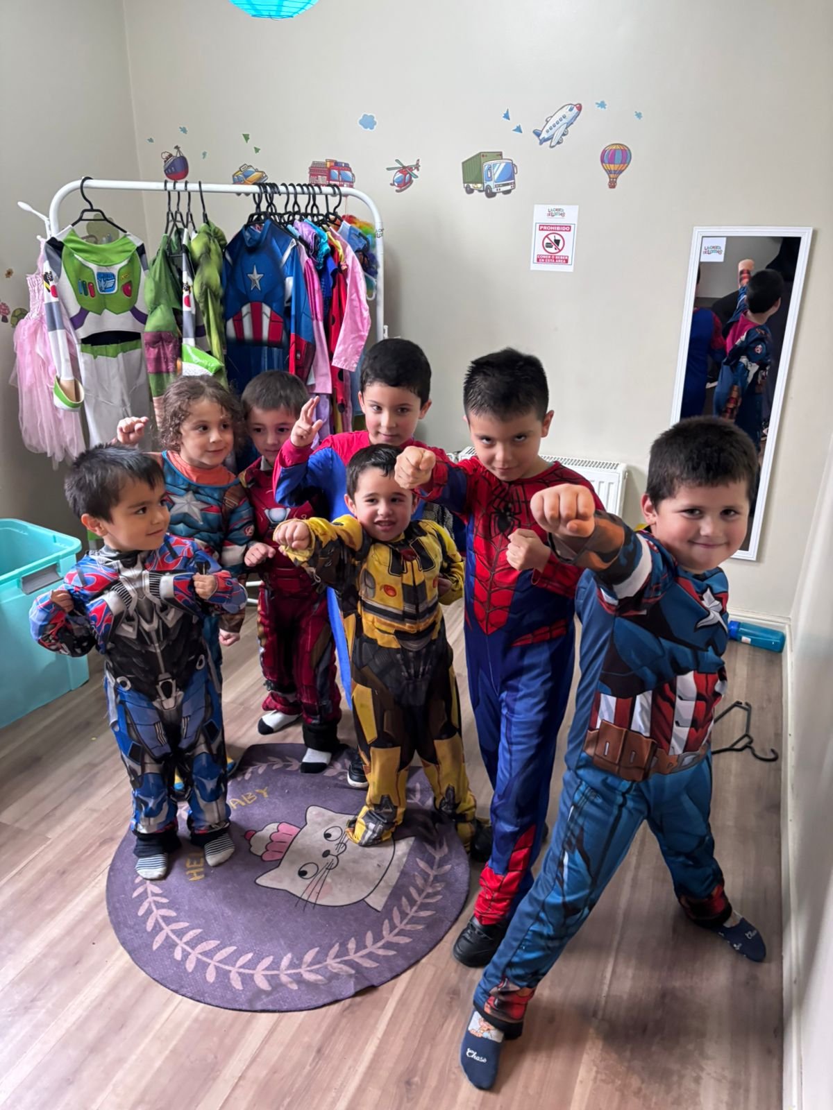 Familia en La Casita de Lomas